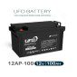 فروش باتری یو پی اس 12 ولت 100 آمپر ساعت برند یوفو مدل 12AP-100
