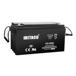 فروش باتری یو پی اس 12 ولت 65 آمپر ساعت هیتاکو HB65-12