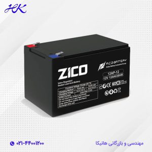 باتری یو پی اس زیکو 12 آمپر 12 ولت