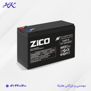 باتری یو پی اس زیکو 9 آمپر 12 ولت