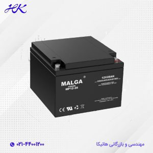 باتری یو پی اس مالگاپاور 28 آمپر 12 ولت