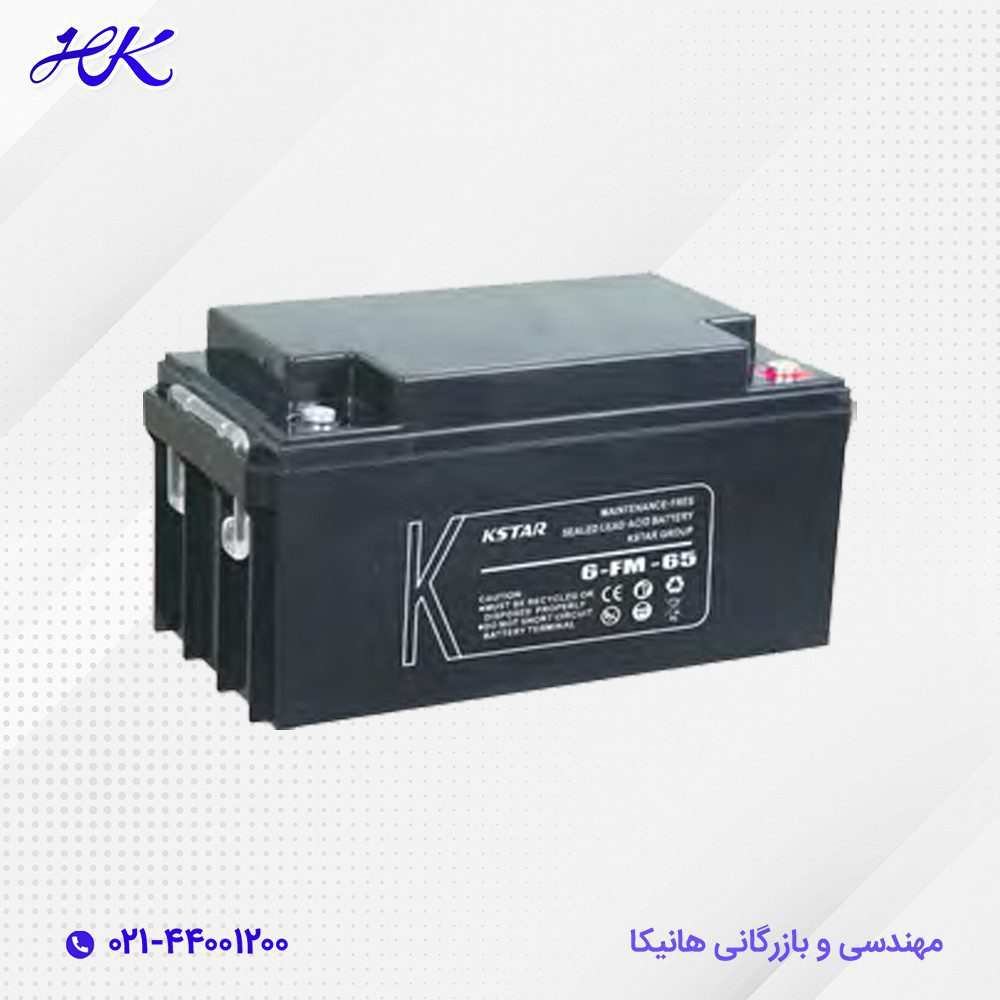 باتری یو پی اس کی استار 65 آمپر 12 ولت 1 باتری یو پی اس کی استار 65 آمپر 12 ولت