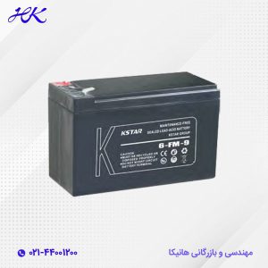 باتری یو پی اس کی استار 9 آمپر 12 ولت