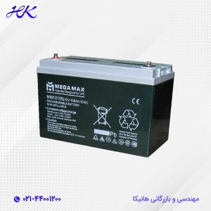 باتری یو پی اس مگا مکس 100 آمپر 12 ولت
