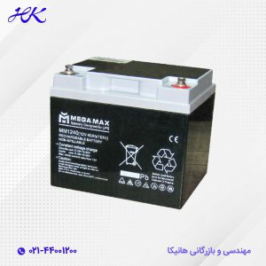 باتری یو پی اس مگا مکس 40 آمپر 12 ولت