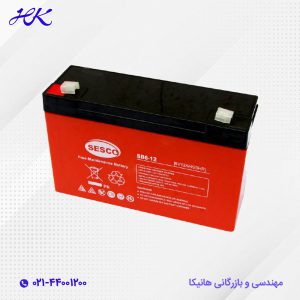 باتری یو پی اس سیسکو 12 آمپر 6 ولت