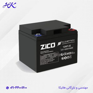 باتری یو پی اس زیکو 42 آمپر 12 ولت