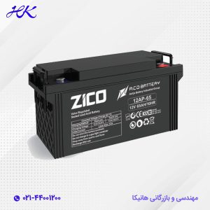 باتری یو پی اس زیکو 65 آمپر 12 ولت