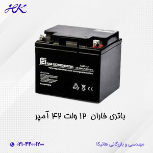 باتری فاران 12 ولت 28 آمپر