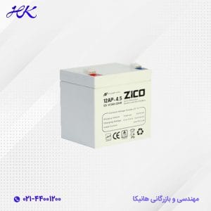 باتری یو پی اس ضد اشتعال زیکو 4.5 آمپر 12 ولت